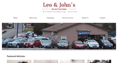 Desktop Screenshot of leoandjohns.ca